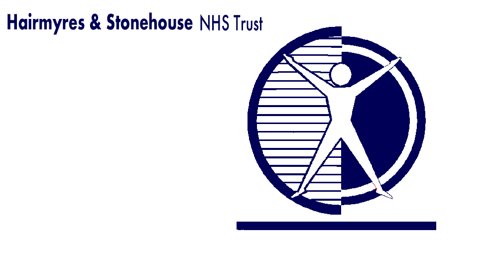 Logo of the Hairmyres Hospital, West of Scotland
